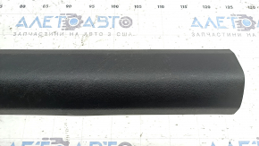 Ornament prag interior ușă, față dreapta, Audi A6 C8 19-25, negru, zgârieturi