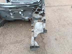 Четверть передняя левая Toyota Prius V 12-17 на кузове, зеленая