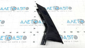 Ornament ușă spate stânga Ford Fusion mk5 13-20 spate, negru lucios, zgârieturi, aer pe margine