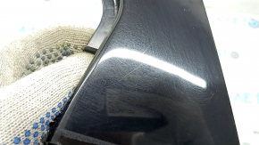 Ornament ușă spate stânga Ford Fusion mk5 13-20 spate, negru lucios, zgârieturi, aer pe margine