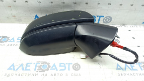 Зеркало боковое правое в сборе Toyota Rav4 19-25 3 пина, черный мат, царапины