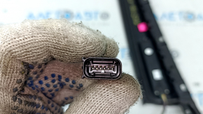 Ornament ușă laterală stânga față Ford Fusion mk5 13-20 cu cod, zgârieturi, aer pe margine