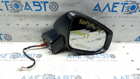 Ansamblu oglindă laterală dreapta Toyota Rav4 19-25 3 pini, negru mat, zgârieturi