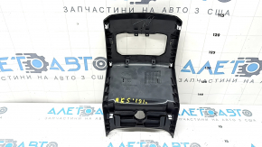 Ornament consolă centrală spate pentru Ford Fusion mk5 17-20, negru, sub gurile de aerisire, zgârieturi, elemente de fixare rupte