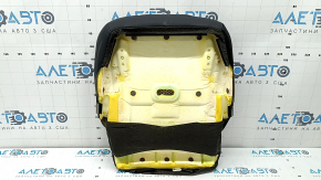 Tapițerie pernă scaun pasager Ford Fusion mk5 17-20 titan, piele neagră, perforată, pentru ventilație și încălzire, zgârieturi