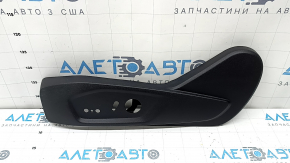 Husă pentru scaunul șoferului, pentru Ford Fusion mk5 17-20, neagră, uzată