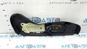 Husă pentru scaunul șoferului, pentru Ford Fusion mk5 17-20, neagră, uzată