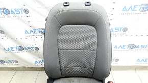 Сиденье пассажирское Ford Escape MK4 21-22 без airbag, механическое, с подогревом, ткань серая с черным, под химчистку