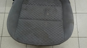 Сиденье пассажирское Ford Escape MK4 21-22 без airbag, механическое, с подогревом, ткань серая с черным, под химчистку