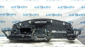 Торпедо передняя панель без AIRBAG Toyota Rav4 19-25 черная