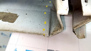 Prag dreapta Ford Fusion mk5 13-20 alb, cu garnitură, elemente de fixare îndoite, zgârieturi