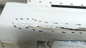 Prag dreapta Ford Fusion mk5 13-20 alb, cu garnitură, elemente de fixare îndoite, zgârieturi