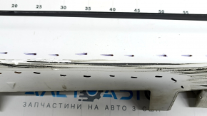 Prag dreapta Ford Fusion mk5 13-20 alb, cu garnitură, elemente de fixare îndoite, zgârieturi
