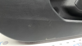 Ornamente ușă față stânga Ford Escape MK4 20-22 tip 2, negru, cotiera piele neagră, ornament gri, cu mâner, zgârieturi