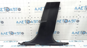 Ornament stâlp central dreapta jos Ford Fusion mk5 17-20 negru, zgârieturi