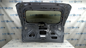 Hayon fără geamuri Ford Escape MK4 20-22 albastru GP, cu eleron, stop, trapez, braț și capac ștergător, zgârieturi pe geam, denivelare, braț ștergător crăpat