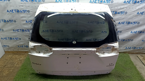 Дверь багажника голая со стеклом Toyota Rav4 19-25 белый 040, тычка, сколы, царапины