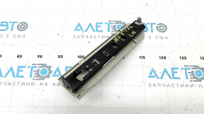 Suport centură de siguranță șofer Ford Fusion mk5 17-20 gri, strat protector