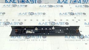 Ornament prag ușă dreapta față Ford Fusion mk5 17-20 negru cu inserție cromată, zgârieturi