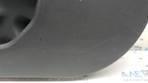Ornamente ușă față dreapta Ford Escape MK4 20-22 tip 2, negru, cotiera piele neagră, ornament gri, cu mâner, zgârieturi