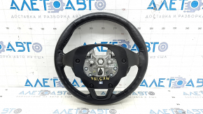 Volan fără manevrabilitate Ford Fusion mk5 17-20, piele neagră, încălzit, uzat