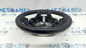Volan fără manevrabilitate Ford Fusion mk5 17-20, piele neagră, încălzit, uzat