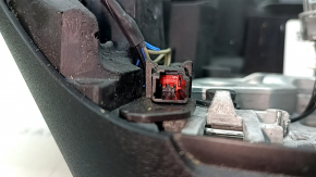 Volan fără manevrabilitate Ford Fusion mk5 17-20, piele neagră, încălzit, uzat