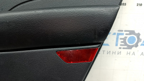 Ornament ușă, placă spate dreapta, Ford Escape MK4 20-22 tip 2, negru, cotiera, piele neagră, cu mâner, zgârieturi, curățabil chimic