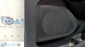 Ornament ușă, placă spate dreapta, Ford Escape MK4 20-22 tip 2, negru, cotiera, piele neagră, cu mâner, zgârieturi, curățabil chimic