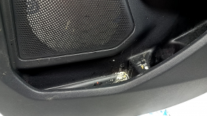 Ornament ușă, placă spate dreapta, Ford Escape MK4 20-22 tip 2, negru, cotiera, piele neagră, cu mâner, zgârieturi, curățabil chimic