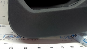Ornament ușă, placă spate dreapta, Ford Escape MK4 20-22 tip 2, negru, cotiera, piele neagră, cu mâner, zgârieturi, curățabil chimic