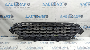 Grilă radiator Ford Escape MK4 20-22, neagră lucioasă, ramă cromată, fragment cromat lipsă, suport crăpat, suport rupt