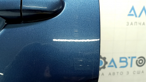 Ansamblu ușă spate stânga Mazda CX-5 17-25, nuanțat, albastru 45B, denivelare, zgârieturi, ornamentele se desprind