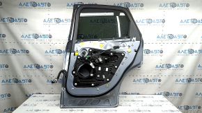 Ansamblu ușă spate dreapta Ford Escape MK4 20-26 albastru GP, garnitură cromată superioară, zgârieturi pe garnituri, uzată