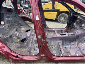 Стойка кузова центральная правая Subaru Forester 19-24 SK на кузове, вмятинки, тычки