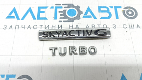 Inscripție emblemă SKYACTIV G TURBO ușă portbagaj Mazda CX-5 22-25