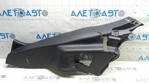 Ornament stâlp spate stânga jos Toyota Rav4 19-25 negru, hibrid, zgârieturi