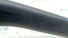 Ornamente prag spate stânga Toyota Rav4 19-25 hibrid negru, zgârieturi