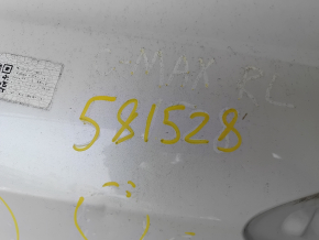 Четверть крыло задняя левая Ford C-max MK2 13-18 отпилена с центральной стойкой, белая, тычки, примята