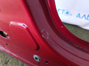 Aripă spate dreapta Ford C-max MK2 13-18, tăiată cu stâlpul central, roșie, ruginită, după reparație, ruptă