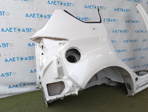 Aripă spate dreapta Ford C-max MK2 13-18 decupată cu stâlp central, albă, funduri