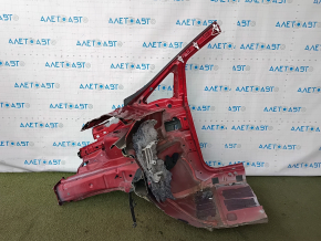 Sfert dreapta față al unui Ford C-max MK2 13-18, tăiat cu aur roșu