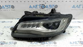 Ansamblu far stânga față Lincoln MKZ 17-19 nivel 7, LED tip 2, ciobit, necesită lustruire, zgârieturi