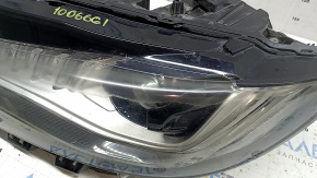 Ansamblu far stânga față Lincoln MKZ 17-19 nivel 7, LED tip 2, ciobit, necesită lustruire, zgârieturi
