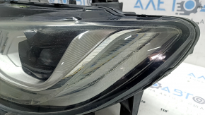 Ansamblu far stânga față Lincoln MKZ 17-19 nivel 7, LED tip 2, ciobit, necesită lustruire, zgârieturi