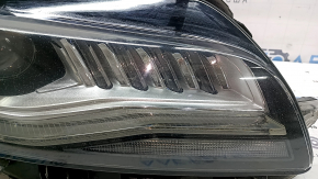 Фара передняя правая в сборе Lincoln MKZ 17-19 level 7, LED, тип 2, сколы, под полировку, царапины