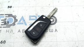 Ключ smart Toyota Rav4 19-20 3 кнопки, hybrid, раскладной, царапины, сколы
