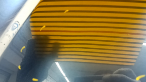 Капот голый Mazda CX-5 22-25 сталь, синий 45B, в пленке, вмятины, тычка, отклеился усилитель