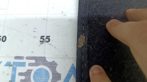 Covoraș din material textil, spate stânga, Lincoln MKZ 17-20, negru, curățabil chimic