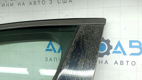 Дверь в сборе передняя левая Lincoln MKZ 13-20 keyless, красный RR, накладка с кодом, потрескана боковая накладка, порван уплотнитель, тычки
